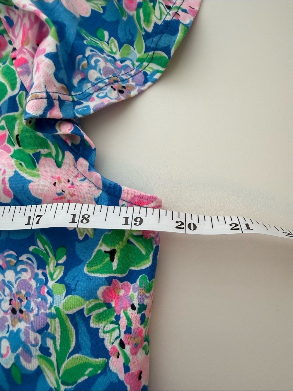 Lilly Pulitzer Kawai Flutter Sleeve Tiered Knit Cotton Dress Size Large - Picture 8 of 9